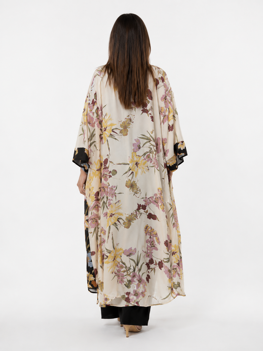Kimono lungo a fantasia
