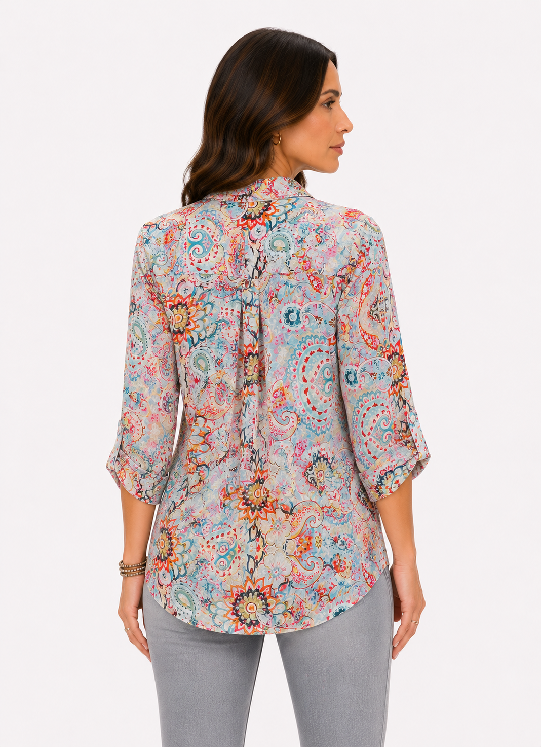 Camicia a fantasia Paisley