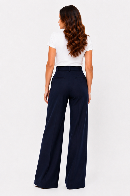 Pantalone a palazzo in punto milano