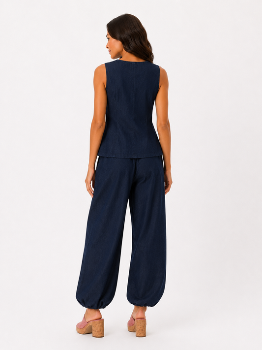 Pantalone con coulisse