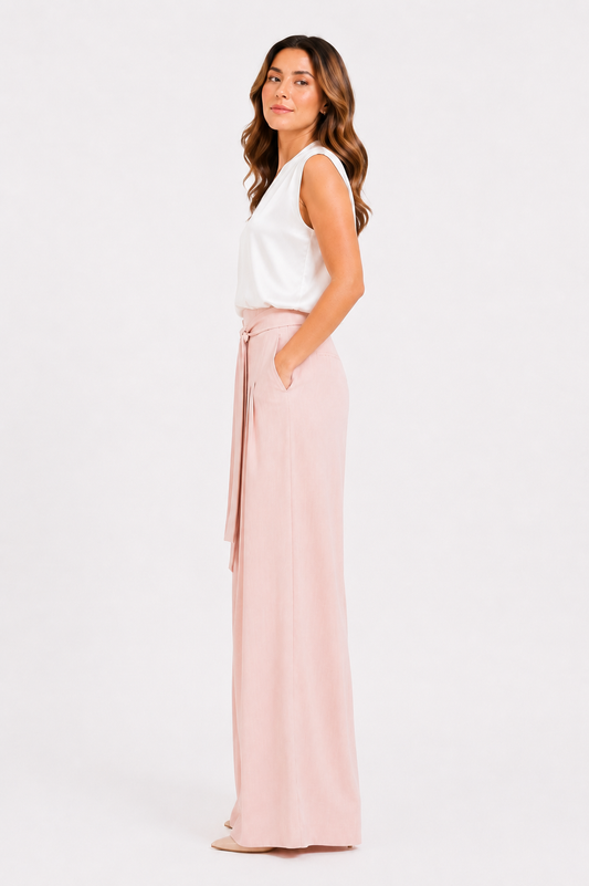 Pantalone classico con pences