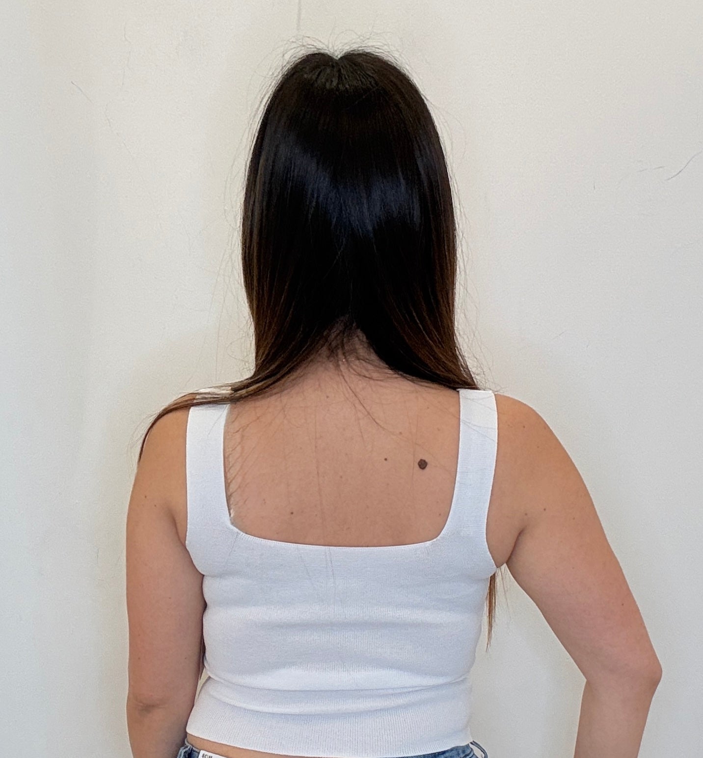 Top scollo quadrato