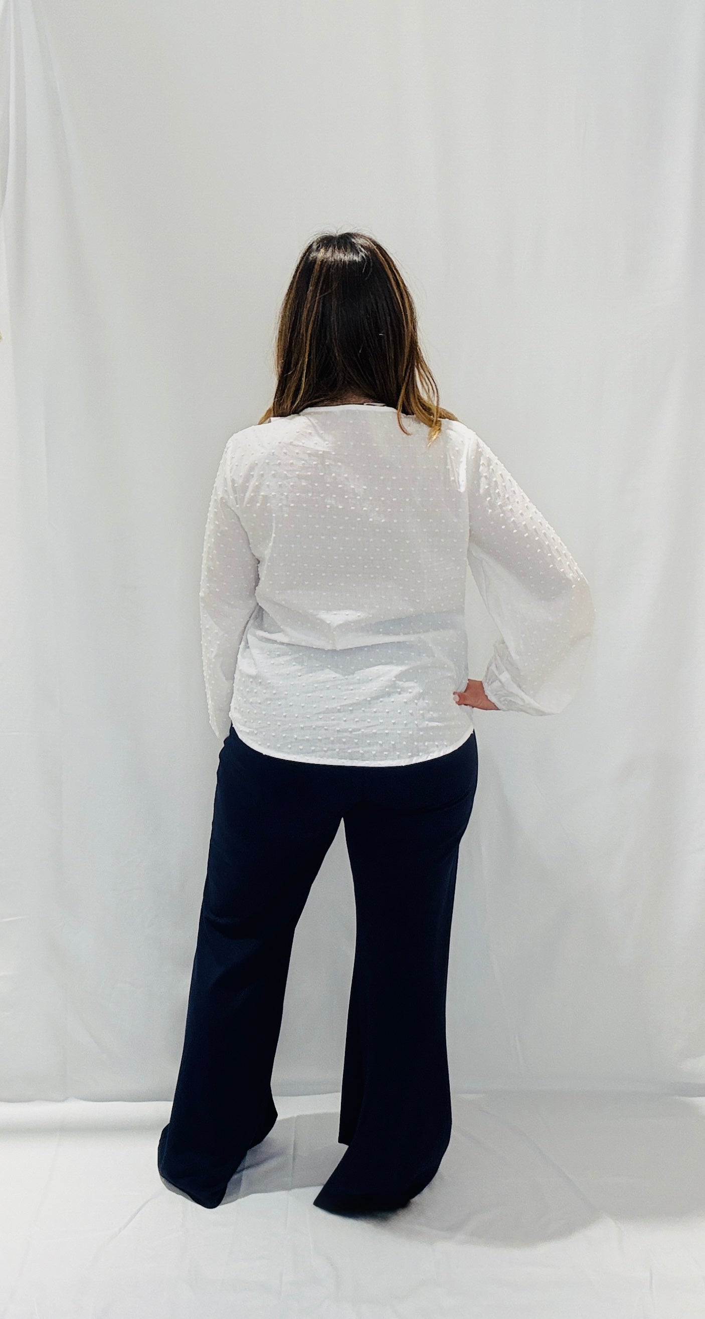 Camicia plumetis