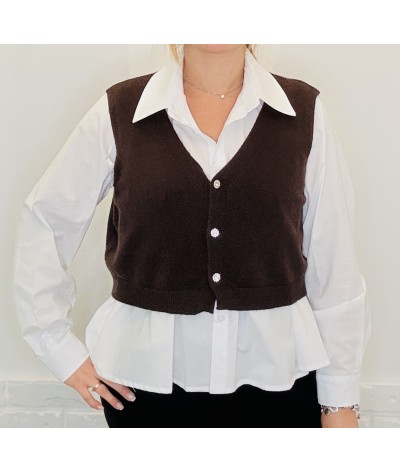 GILET CORTO GIOIELLO