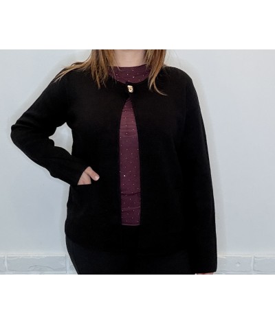 CARDIGAN LUCCHETTO