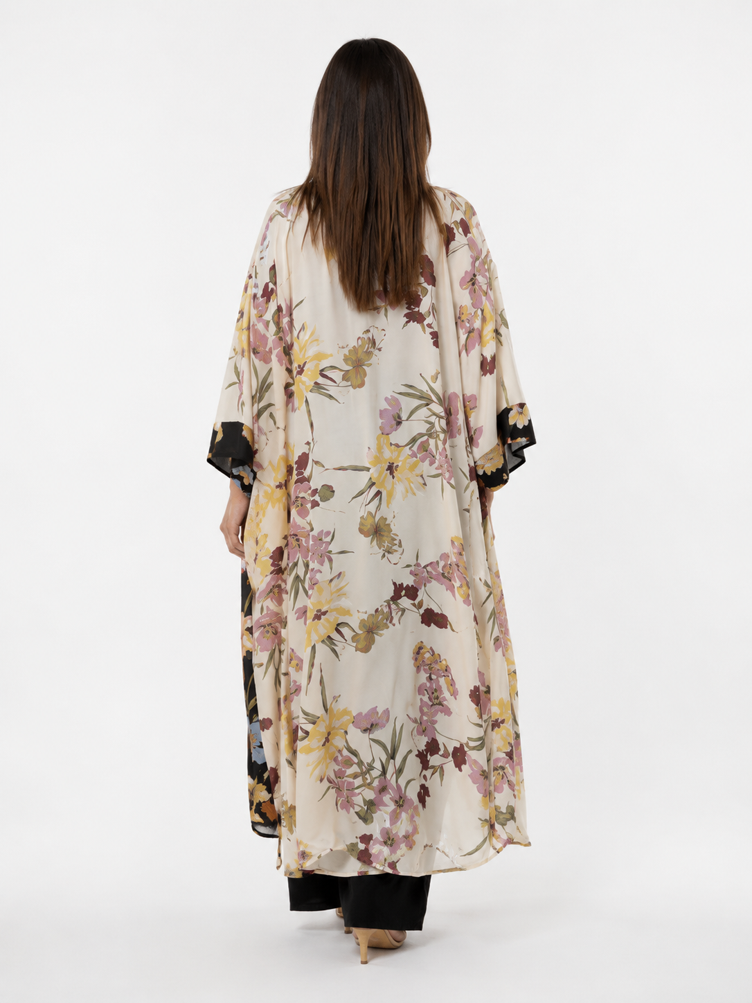 Kimono lungo a fantasia