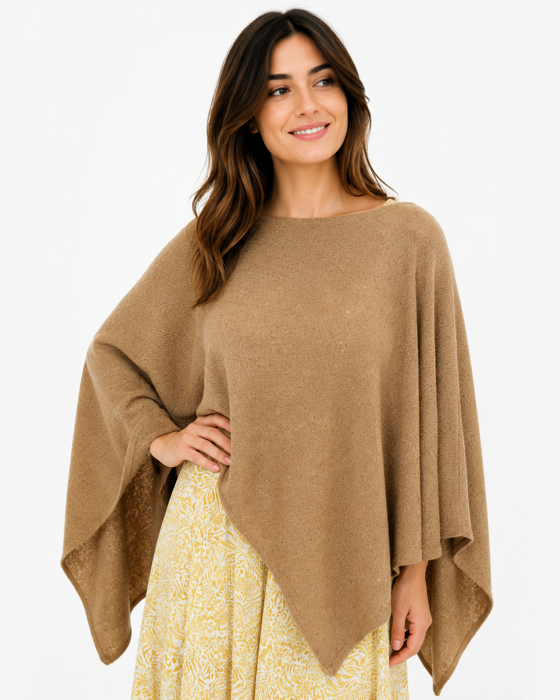 Poncho con microlurex
