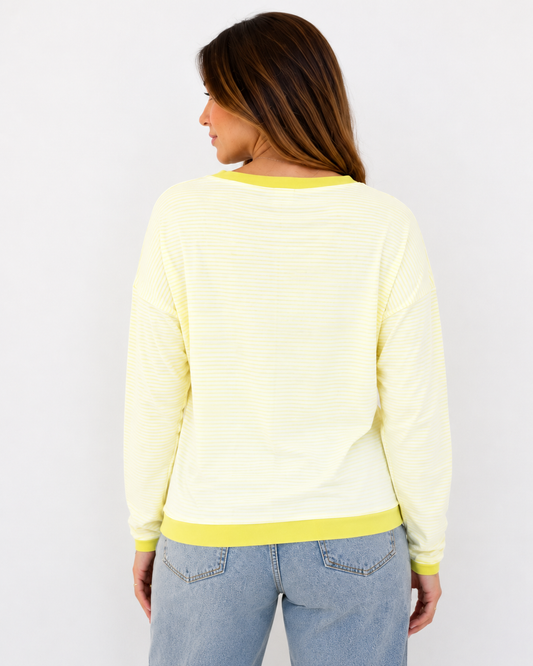Maglia a righe over