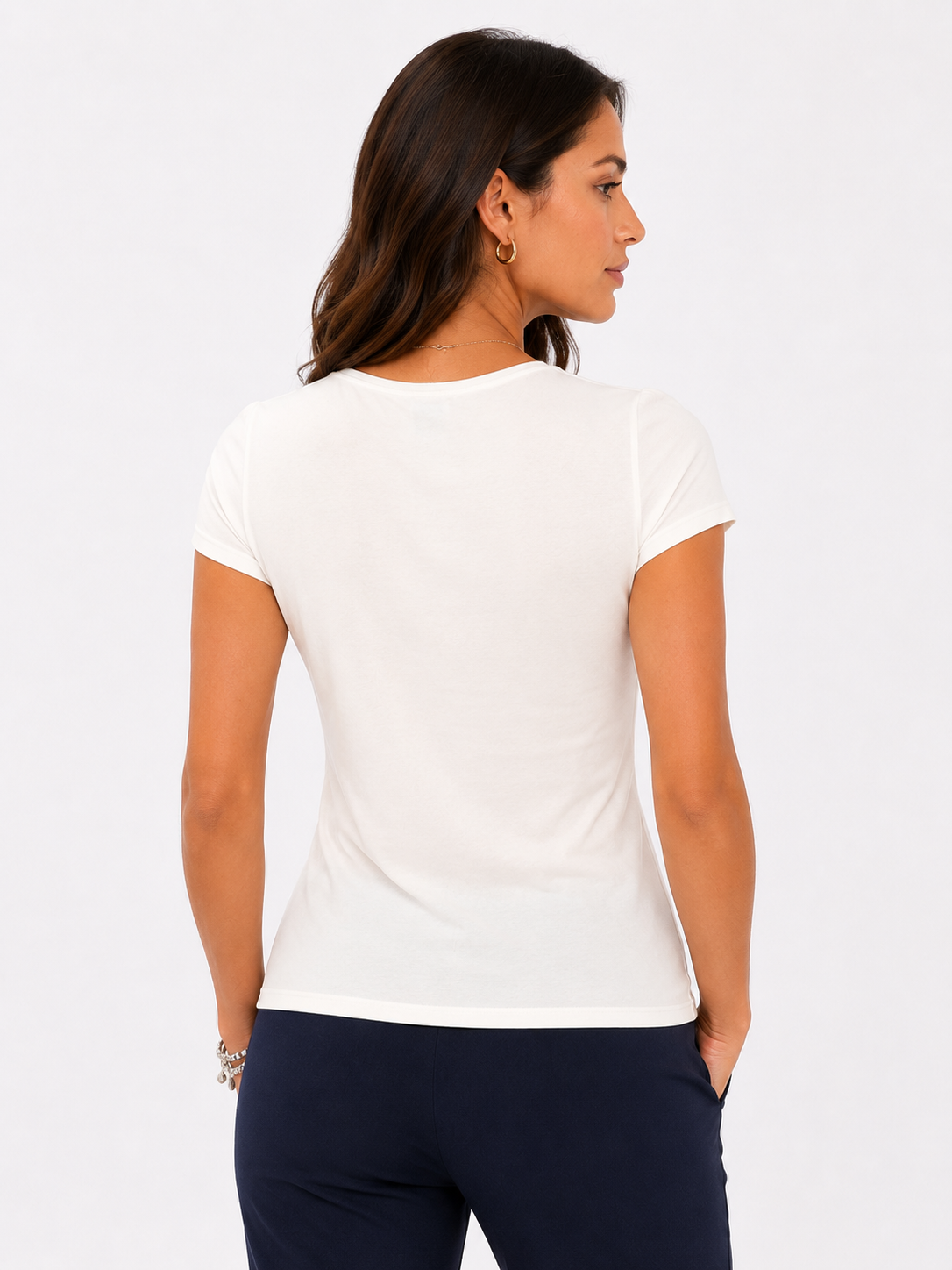 T-shirt con nodo
