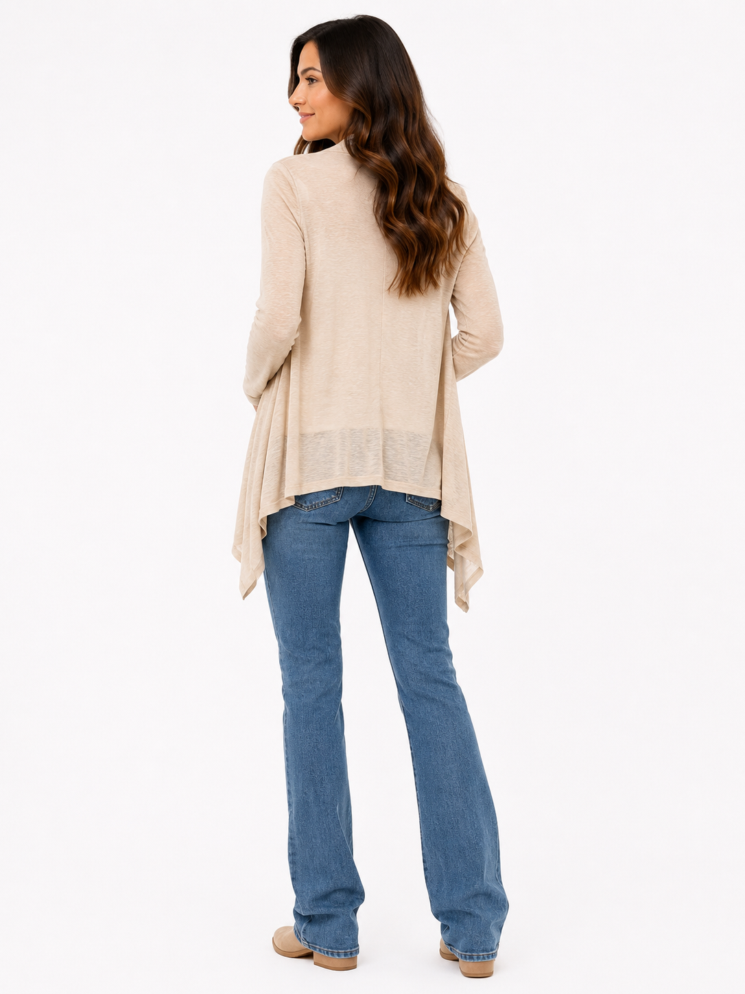 Cardigan asimmetrico