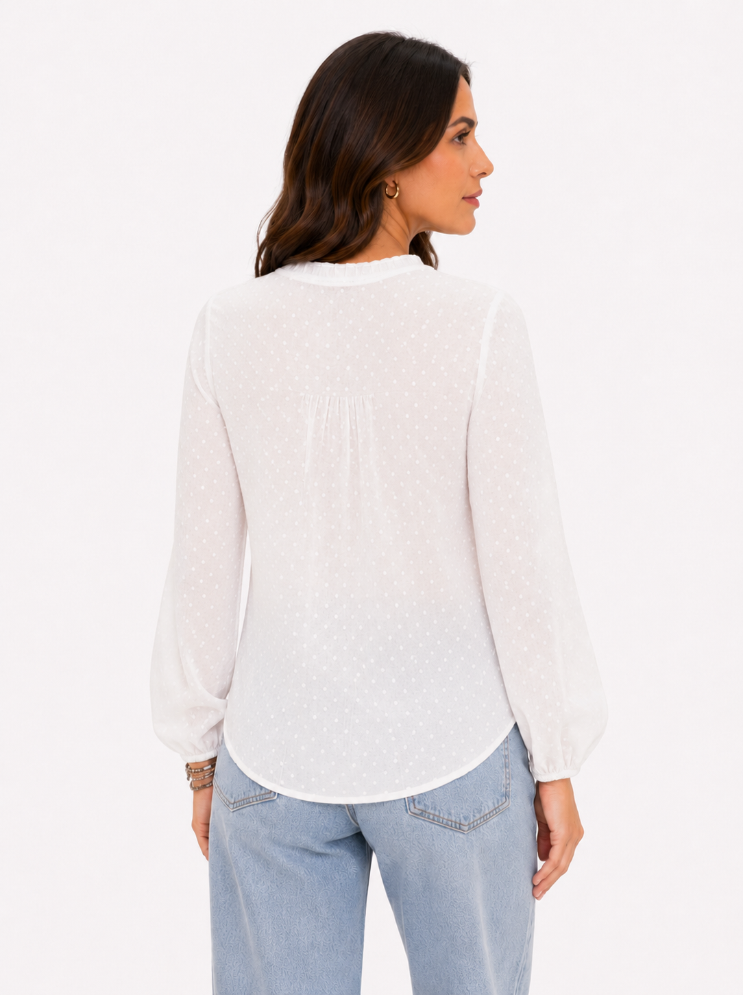 Camicia plumetis