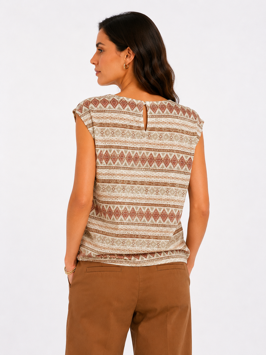 Blusa etnica ricamata