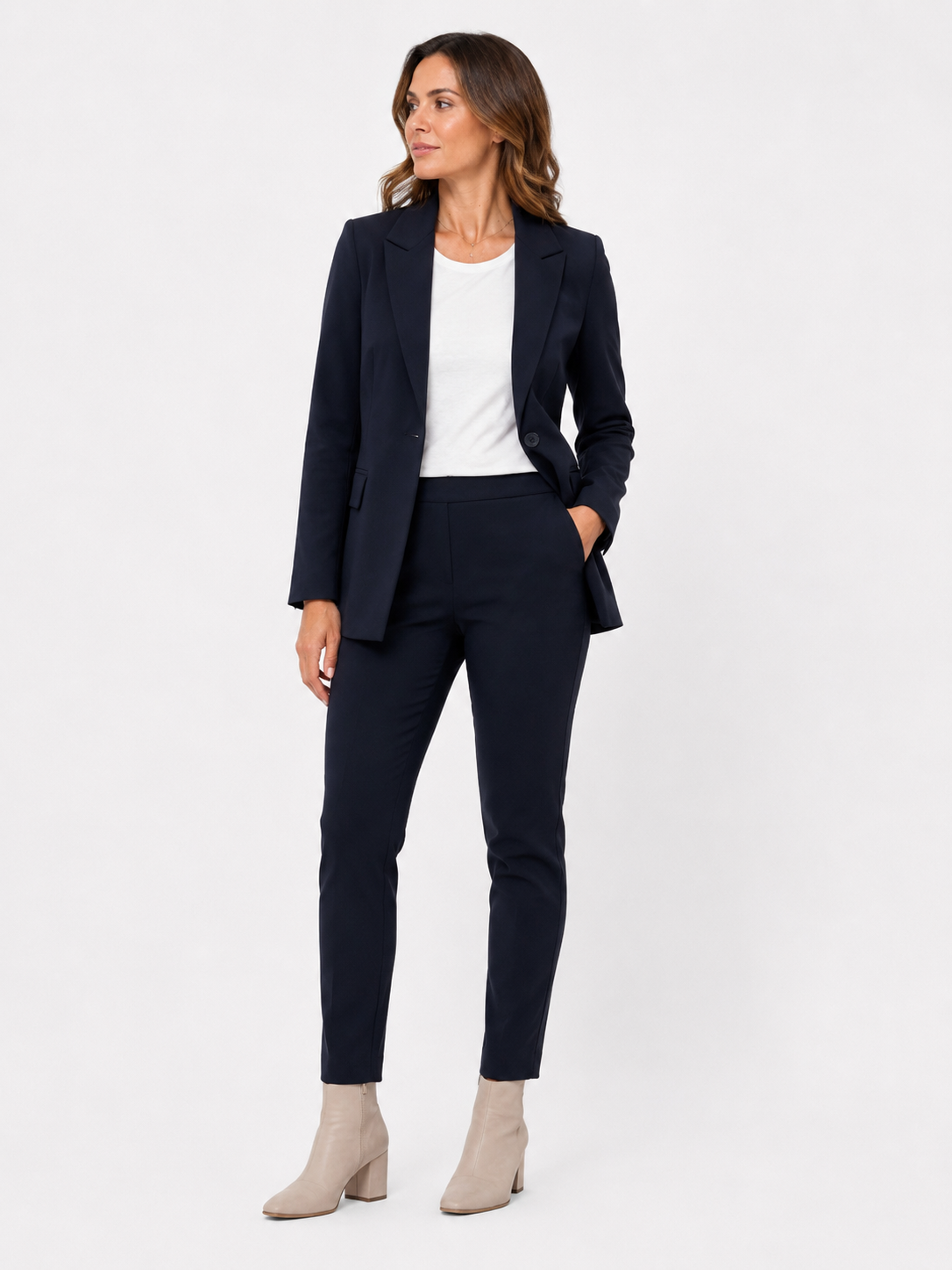 Pantalone a sigaretta in punto milano