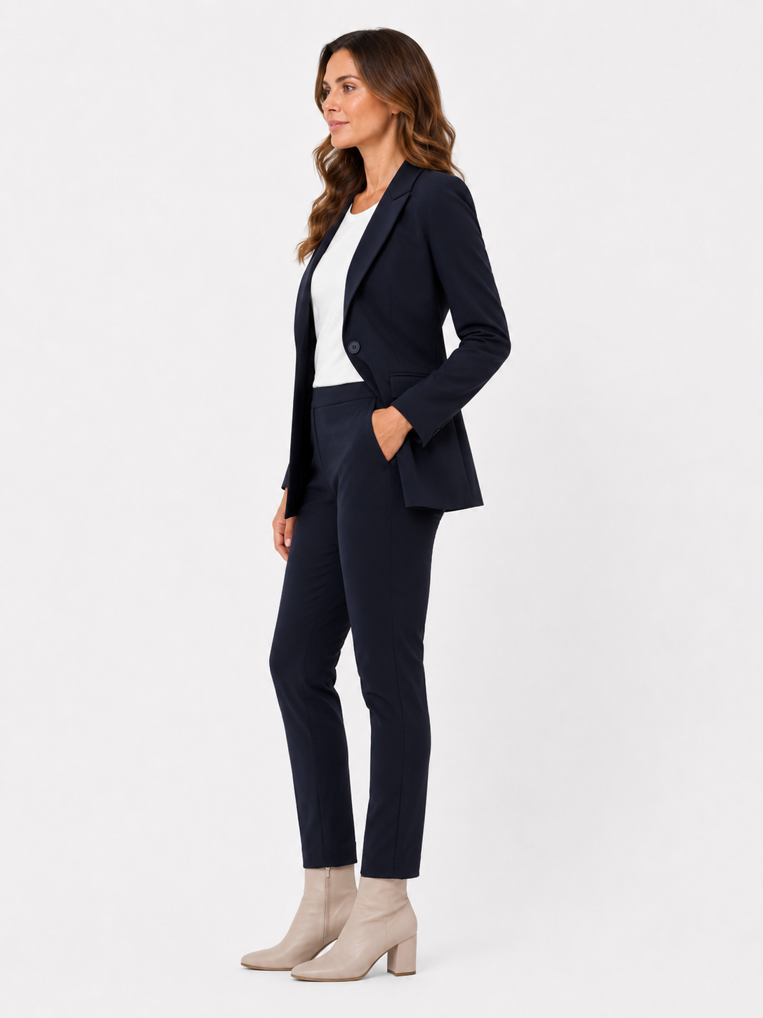Pantalone a sigaretta in punto milano