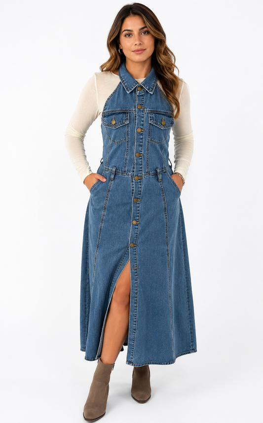 Abito Jeans smanicato