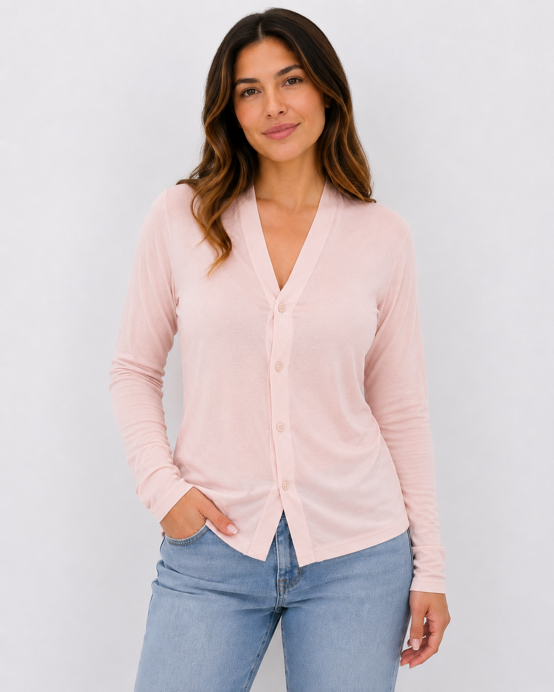 Maglia con bottoni