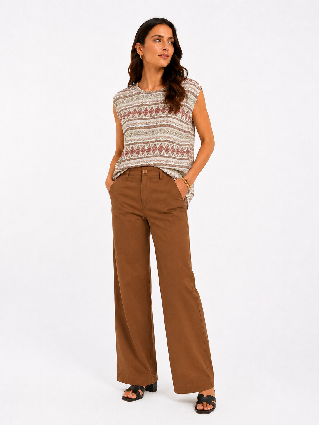 Blusa etnica ricamata