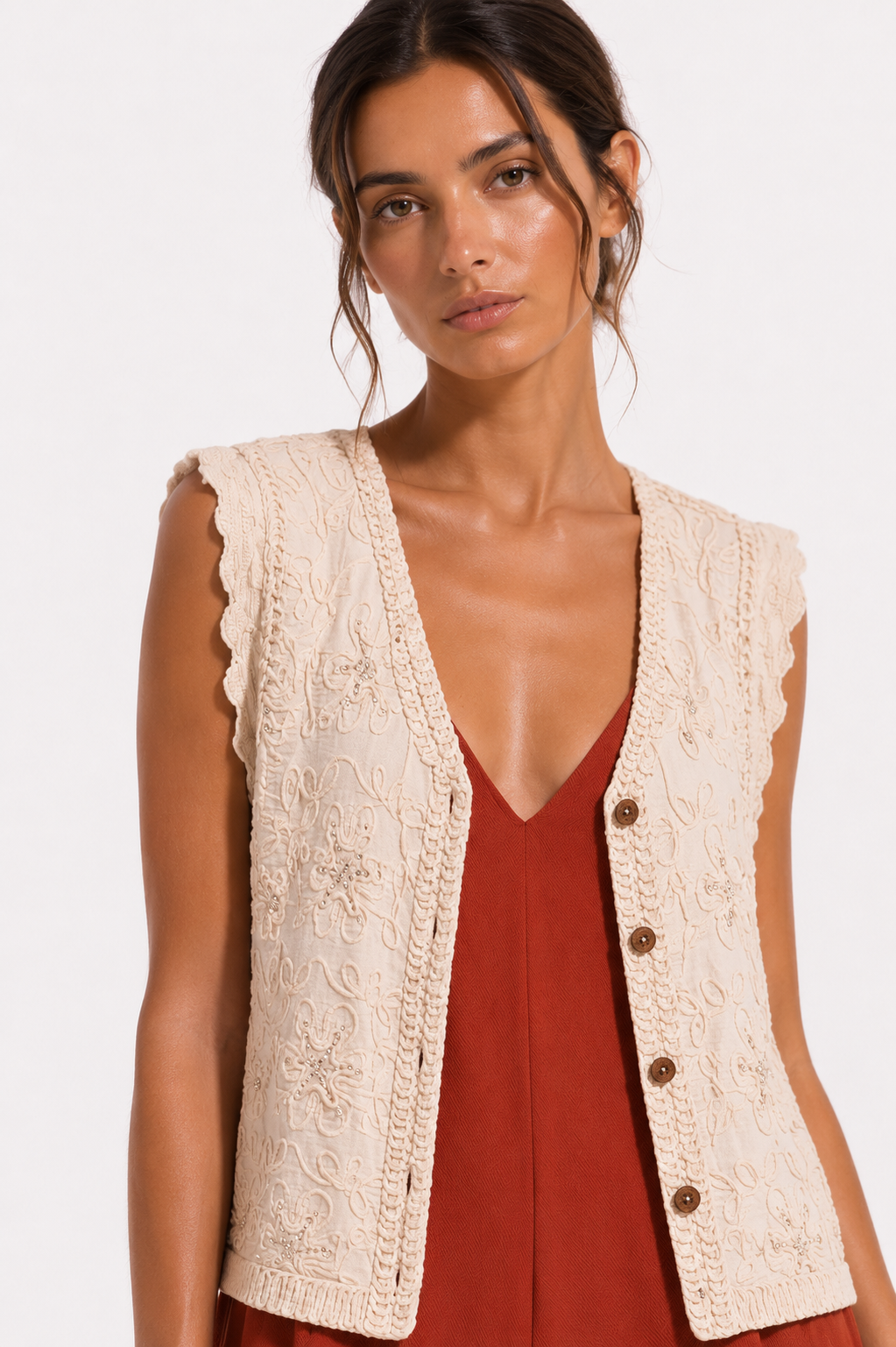 Gilet in croquet