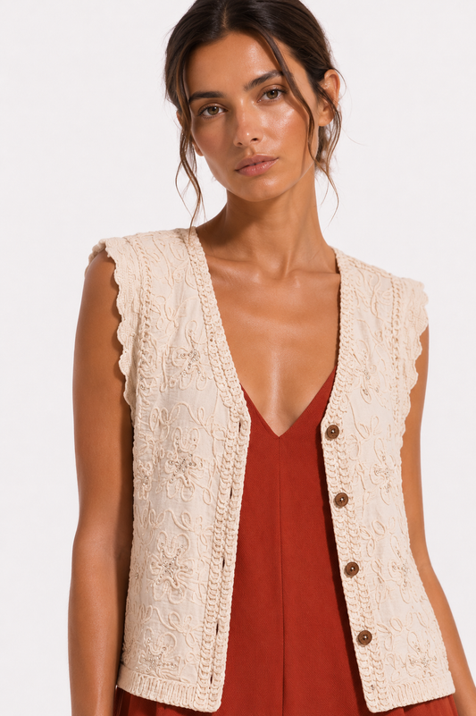 Gilet in croquet