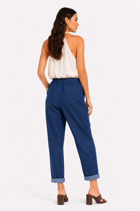 Jeans baggie in chambry