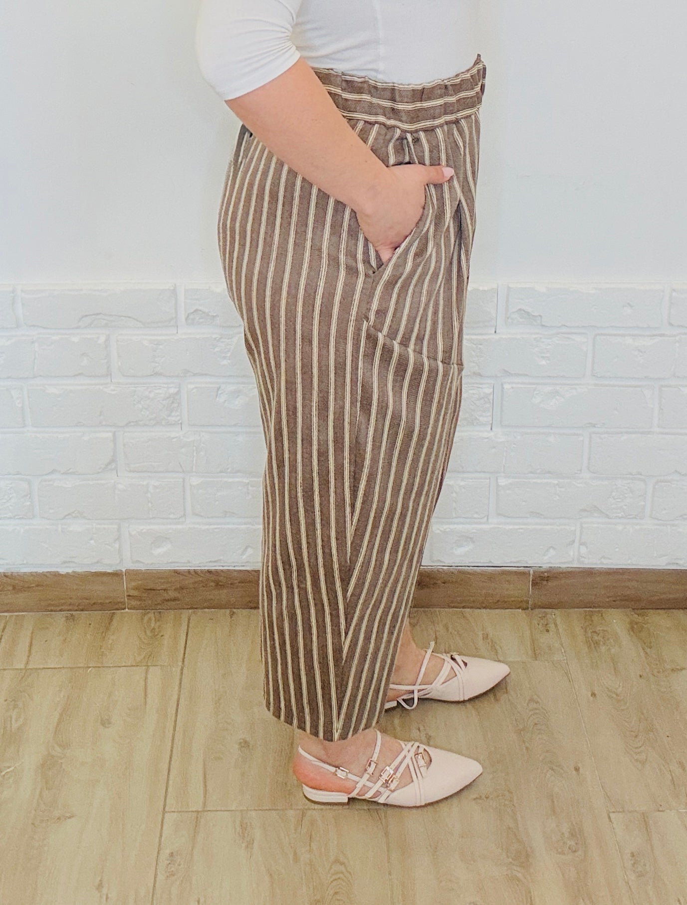Pantalone gessato