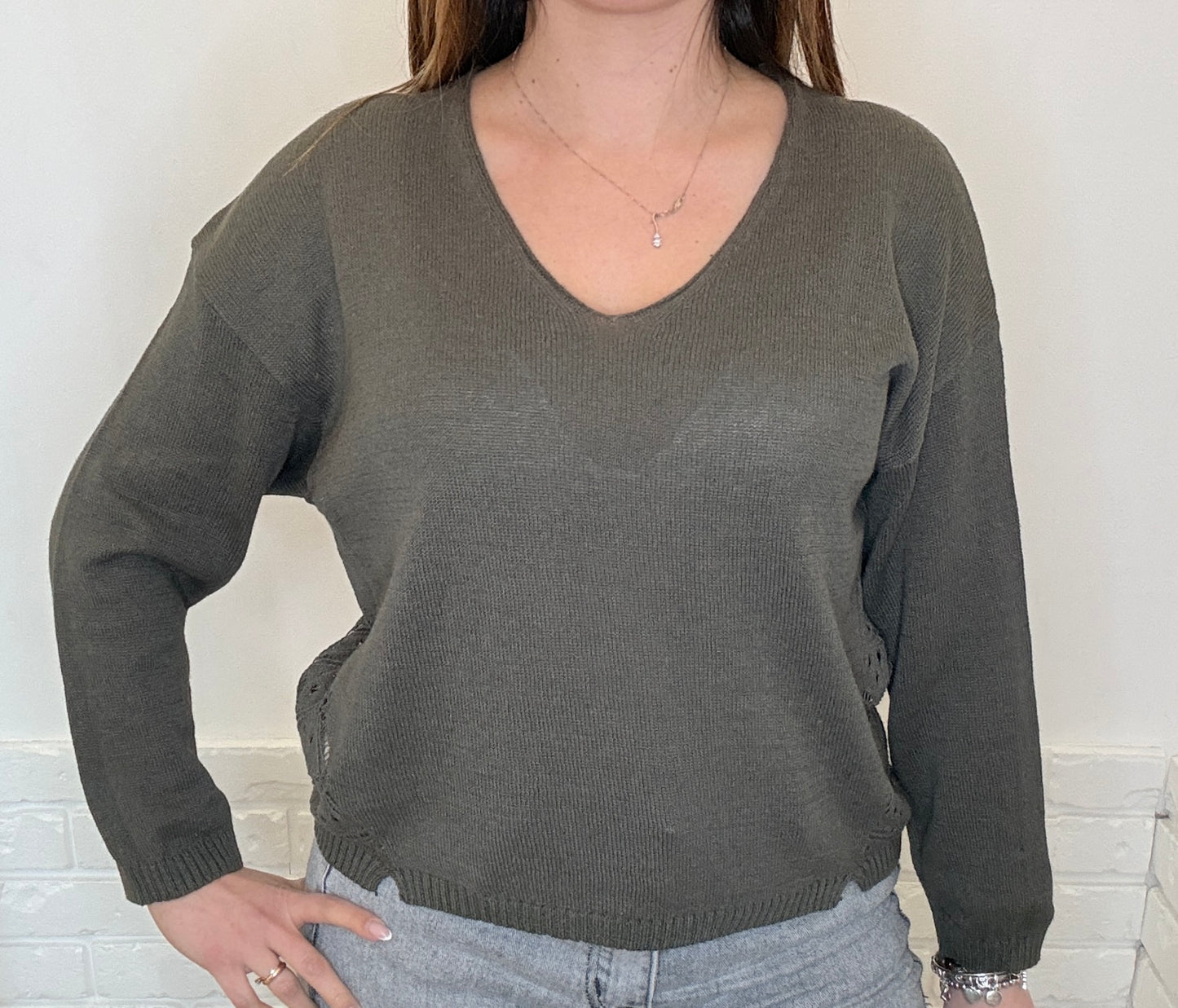 Maglia traforata