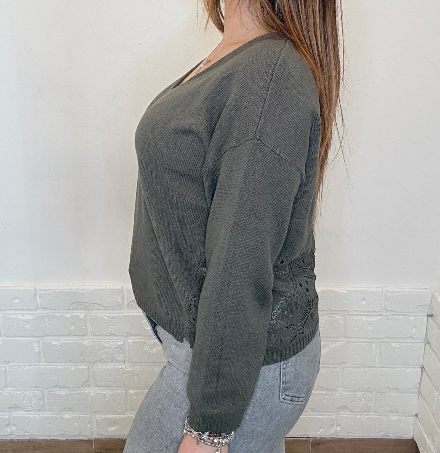 Maglia traforata