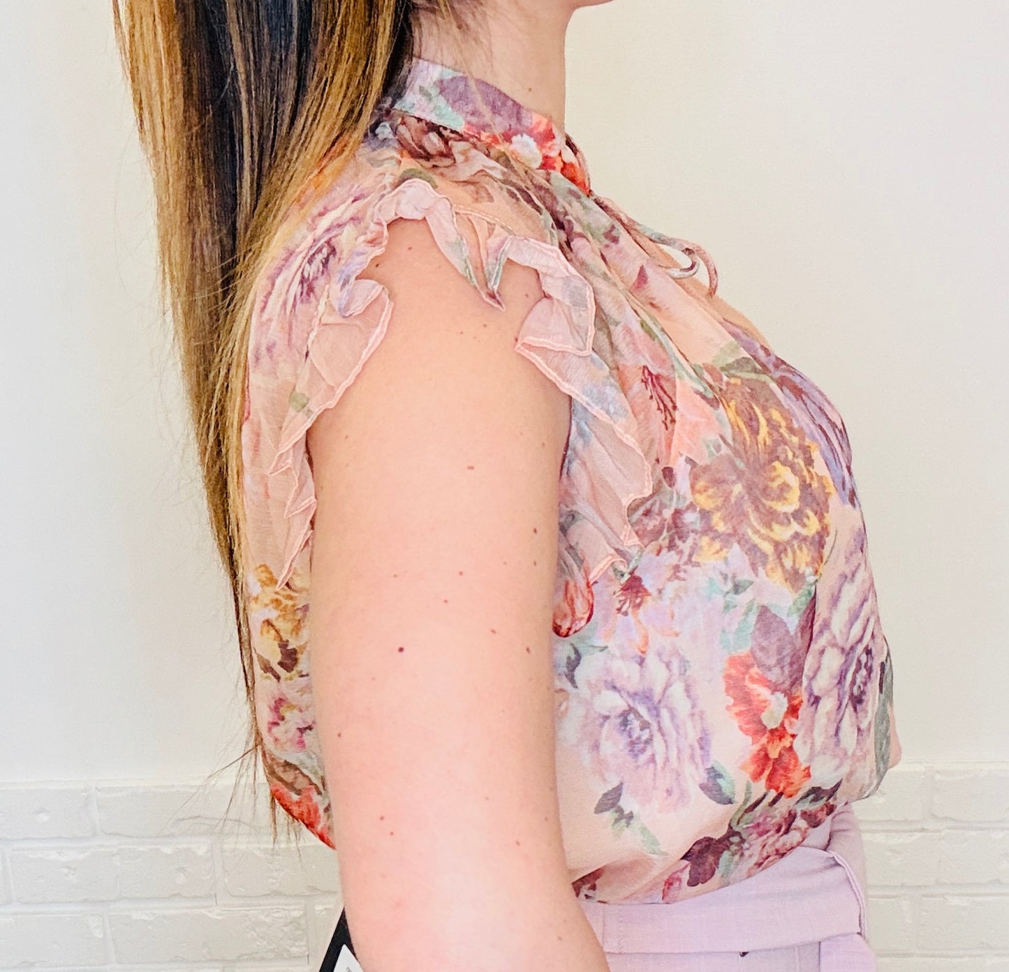 Blusa volan