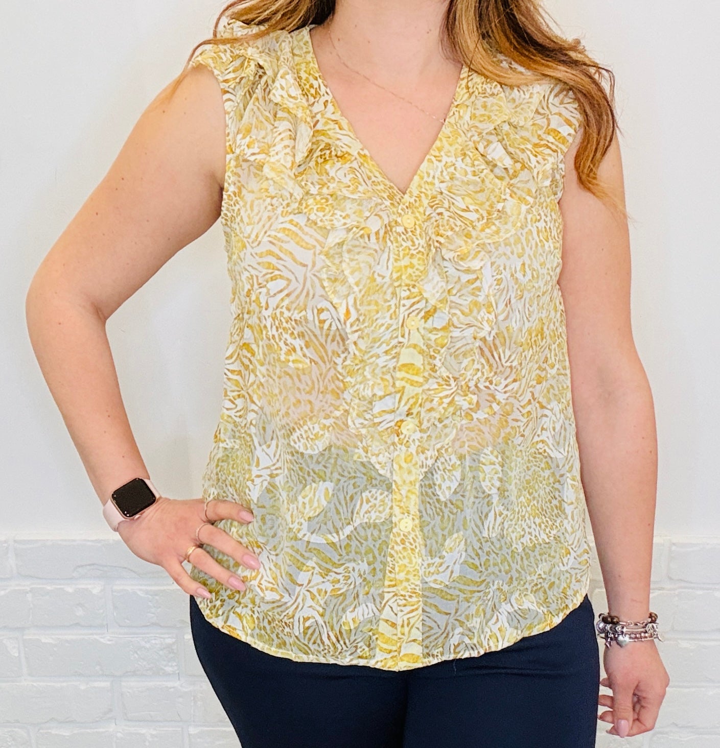 Blusa volan