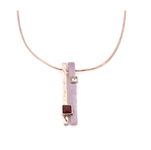 Collana doppia barretta