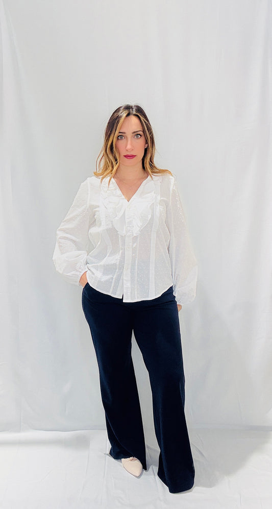 Camicia plumetis